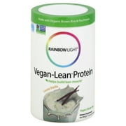 Rainbow Light Vegan-Lean™ Protein Vanilla Tub 13.8 oz
