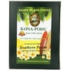 Aloha Island Coffee Southern Pecan Kona Blend Organic Coffee Pods, 18 Pods, 18-Count