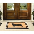 thumbnail image 6 of A1HC Rubber and Coir Heavy Duty Dogs with Red Collar Non-Slip Tapered Edge Doormat 30”X48”, Black/Beige, 6 of 6