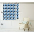 thumbnail image 6 of Ambesonne Floral Peel & Stick Wallpaper for Home, Cold Tones Roses Gerberas, 13"x72", Sky Blue Pale Grey, 6 of 6