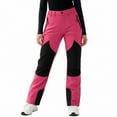 thumbnail image 2 of Pink Snow Pants - Girls Insulated Ski Pants , Winter Warm Waterproof Snowboard Pants, Outdoor Hiking Snow Pants for Cold Weather Hot Pink Size:160, 2 of 7