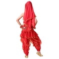 thumbnail image 6 of TIANZEN Girls Belly Dance Outfit Kids Dance Ethnic Performance Dress Girl Outfits Size 6x, 6 of 7