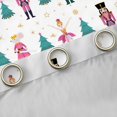 thumbnail image 4 of Feelyou Christmas Nutcracker Black Out Curtains for Kid, Dreamy Princess Fairy Curtains Pack of 2 (42x63 Each), Kawaii Rat Guard Bedroom Curtains, Window Curtains Room Decor, 4 of 6