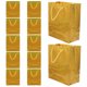 thumbnail image 3 of 12 Uds bolsas de regalo bolsas brillantes bolsas de regalo con asas bolsas de regalo para bodas suministros para fiestas, 3 of 7