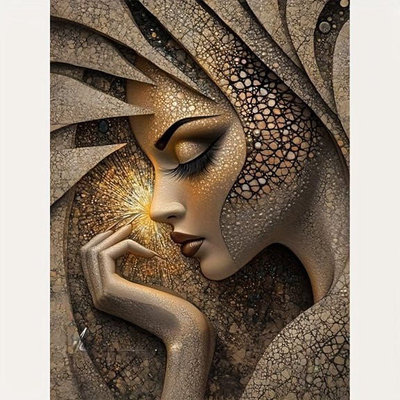 Diamond Painting Kits for Adults Elegant Woman Statue Artwork Full Drill DIY Diamond Art for Adults Beginners Picture Art Crystal Painting for Home Wall Decor