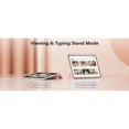 thumbnail image 3 of Clear Back Trifold Stand Cover for iPad Air 11" M2/M3/M4 & Air 4/5 10.9", Slim Smart Case with Apple Pencil Slot Auto Sleep Wake, Cleam White, 3 of 11