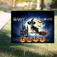 thumbnail image 4 of Happy Halloween Italian Greyhound Witch Pumpkins Bats Yard Sign Greyhound Dog Lover Outdoor Home Lawn Garden Porch Decor - 13012, 4 of 5