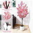 thumbnail image 2 of 6-foot artificial cherry blossom tree in blanca pot - realistic fake sakura tree para indoor/outdoor home, garden, oficina, y wedding decor (single), 2 of 6