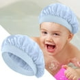 thumbnail image 2 of VOKE Bonnets de Douche pour Bébé Réutilisables Bonnets de Douche pour Femmes Bonnet de Cheveux Réutilisable pour Douche Double Élastique Laiton Cheveux Bouclés après-Shampooing Grands Produits Naturels pour Cheveux Secs Cheveux Cils, 2 of 8