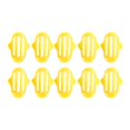 thumbnail image 1 of 10 marcadores de línea para pelotas de golf, multifuncionales, identificadores de alineación. Amarillo, 1 of 9