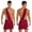 Burgundy, variant on iiniim Men's Toga Costume Mythology Ancient Greek Caesar Roman Halloween Party Cosplay Fancy Dress Black XXL