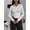 White, variant on White Button-Down Shirt with Structured Fit