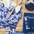 thumbnail image 3 of Sur La Table Kitchen Essentials  Quirky Strawberries Fruit Kitchen Towel 4-Pack Set - 16"x28" Blue, 3 of 5