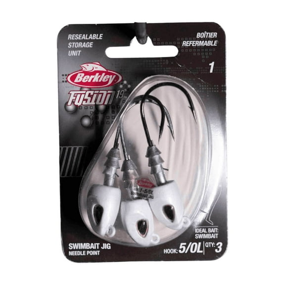 BerkleyÃÂ® Fusion19Ã¢Â¢ Swimbait Fishing Jig Heads