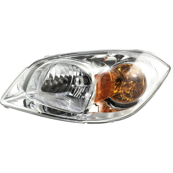 Headlight Compatible with 2005-2010 Chevrolet Cobalt 2007-2009 Pontiac G5 Left Driver Halogen With bulb(s)