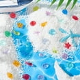 thumbnail image 4 of 100 piezas de conchas marinas acrílicas para decoración de fiestas, estrellas de mar surtidas, conchas marinas, criaturas marinas, adornos con temática de playa, 4 of 4