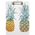 thumbnail image 2 of FMSHPON Pineapple Clipboard Hardboard Wood Nursing Clip Board and Pull for Standard A4 Letter 13x9 inches, 2 of 7