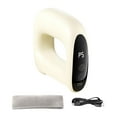 thumbnail image 1 of Vibrador corporal portátil de 5 velocidades con cinturón muscular para fitness Blanco, 1 of 9