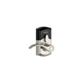 thumbnail image 3 of Kwikset SmartCode 955 Satin Nickel Metal Electronic Touch Pad Entry Lever, 3 of 8