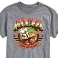 thumbnail image 3 of Star Wars - The Mandalorian Mando Collegiate - Men's Short Sleeve Graphic T-Shirt, 3 of 5