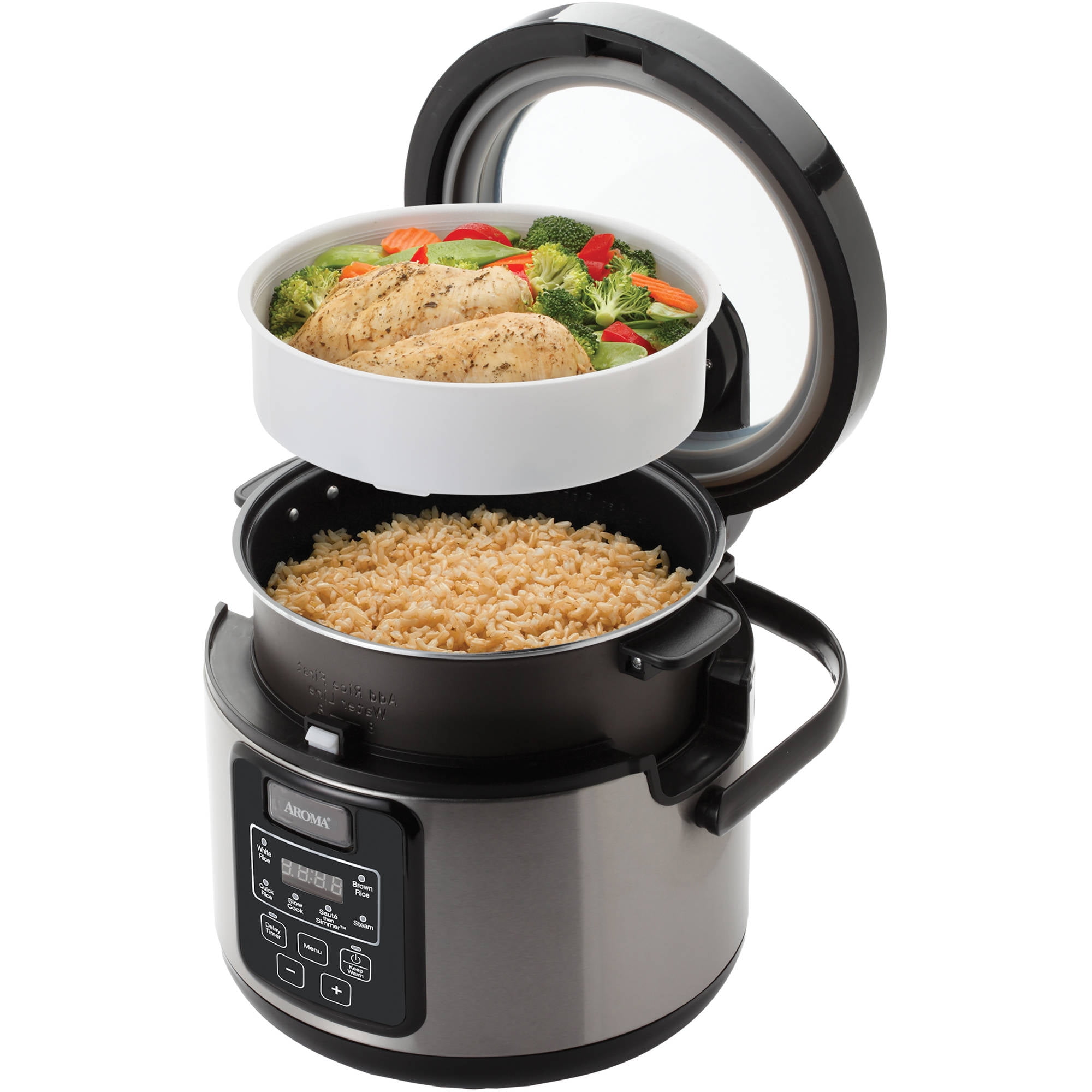 Best Buy: Bella 16-Cup Manual Rice Cooker Black 17169