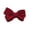 Burgundy, variant on Burgundy Quilted Cotton Bow Clip for Girls Toddlers Small, Perfect for All