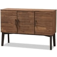 thumbnail image 1 of Baxton Studio Buffet Selena en Marron Caramel et Brun Foncé, 1 of 8