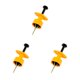 thumbnail image 5 of Soidarity Aparejos de pesca Señuelos Clip de bloqueo Jigging Fish Baits Gadget para al aire libre Agua dulce Mar Barco Agua de mar Naranja Type1 NO1 Soidarity CBP267306, 5 of 6