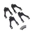 thumbnail image 3 of Yinanstore RC Car Shock Mounts Front Rear Brackets Anti-deformation Lightweight RC Car Parts Shock Absorber Brackets for MN86 Black, 3 of 8