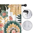 thumbnail image 4 of Blackout Kids Curtains,Boho Bohemia Flower Childrens Insulated Curtains Set Of 2,Bedroom Essentials,Toddler Room Decor 42"x63"(106x160cm), 4 of 4