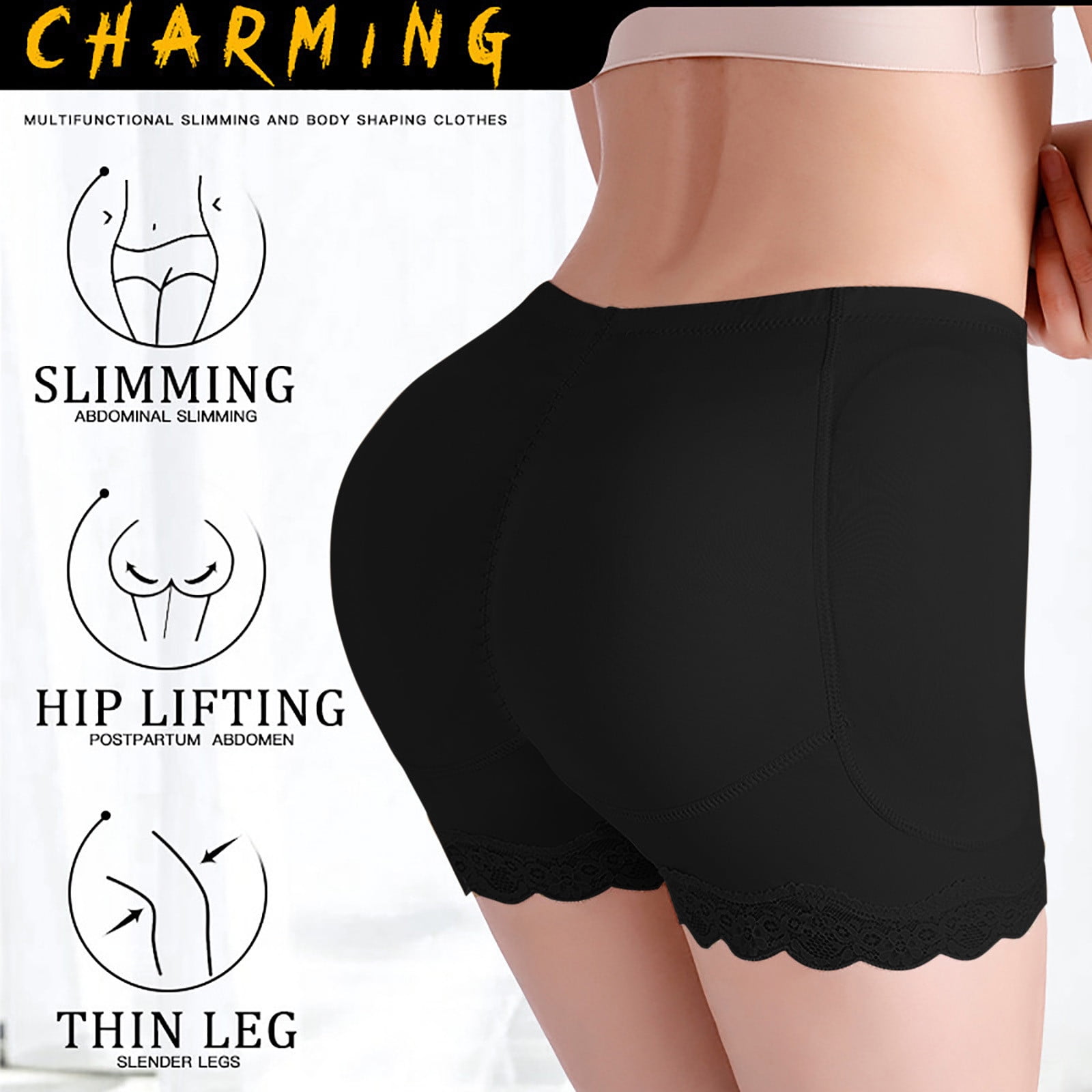 High waisted shorts underwear sales