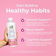 MaryRuth's Women's Organic Multivitamin Liposomal for Adults, Immune Skin Health, Vegan, Gluten-Free, Vanilla Peach,15.22 fl oz