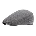 thumbnail image 2 of LIUYUNNN Pack of Classic British Style Newsboy Cap In Houndstooth Blend For And Front Brim Beret With Sun Shield Timeless Filigree Hat For All Seasons, One Size, 2 of 3