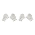 thumbnail image 2 of ZLight 1 Pair Kids Mittens Simple Style Clothes Accessory Solid Color Fingers Cover Beautiful Toddler Mitten for Winter White 2Set, 2 of 6