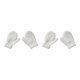 thumbnail image 4 of Qarigey 1 par de manoplas para niños, accesorio de ropa, calentador de manos para niños y niñas, manopla gruesa para niños pequeños para Blanco 2Conjunto, 4 of 6