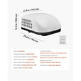thumbnail image 4 of KFFKFF 15000 BTU RV Air Conditioning，65 dB Noise Diminishing Functionality, Compatible with Pre-existing AC Systems for Replacing Old Units, Ideal for Vans, Trailers, 4 of 9