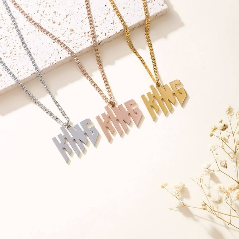 Custom Name Plate Necklace–