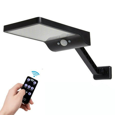

Solar Lights Outdoor Ultra-Bright Rechargeable Body Induction Wall Lamp for Street Garden Yard Park 56LED