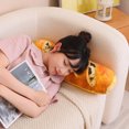 thumbnail image 3 of Kripyery Simulation Bread Plush Pillow Soft Lumbar Back Cushion Long Strip Plushie Sofa Cushion Funny Food Plush Stuffed Toy Throw Pillow Home Decoration, 3 of 8