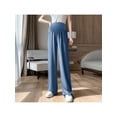 thumbnail image 5 of Sans Poches - Pantalon de Maternité d'Été Grande Taille, Léger, à Jambe Grand Fluide, 5 of 5