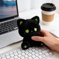 thumbnail image 6 of BESTSKY 2026 New Green Cat Plush Toys,Kawaii Valentines Plushies for Girls Kids Boys,Cute Plush Toy Soft Valentine'S Day Gift for Her,Girlfriend,Wife,Kids, 6 of 7