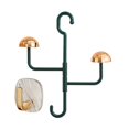 thumbnail image 1 of Multifunctional Mushroom Hat Hooks 360 Degrees Rotatable Creative Shoes Hat Ties Drying Storage Hangings White, 1 of 4