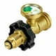 thumbnail image 1 of Indicador de presión de aire Eigraketly alta y baja roscada medidor cilindro de combustible adaptador de latón, 1 of 6