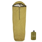 Ammoon Emergency Sleeping Bag Lightweight Waterproof Heat Reflective Thermal Sleeping Bag Survival Gear for Outdoor Adventure Camping Hiking