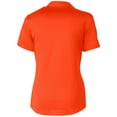 thumbnail image 3 of Women's Cutter & Buck  Orange Idaho State Bengals  DryTec Prospect Textured Stretch Polo, 3 of 3