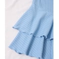 thumbnail image 4 of MEZZALL Child Girls Summer Outfit Sets Off Shoulder Knit Tops With Layered Ruffle Skirt Teen Two Piece Coordinated Lovely Daily Clothes Sets, 4 of 8