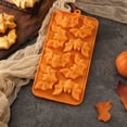 thumbnail image 5 of QISIWOLE Halloween Silicone Cake Mold with Bat Shapes, Non Stick Reusable Baking Pan, 8.5x4.5 in Silicone Baking Mold, for Halloween Party DIY Cake Chocolate and Home Baking, 5 of 7