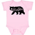 thumbnail image 3 of Inktastic Montana Black Bear Silhouette Boys or Girls Baby Bodysuit, 3 of 5