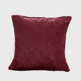 thumbnail image 4 of Home Soft Things Faux Fur Throw Pillow Cover 4 Piece Set-Tawny Port - 20" x 20", 4 of 9