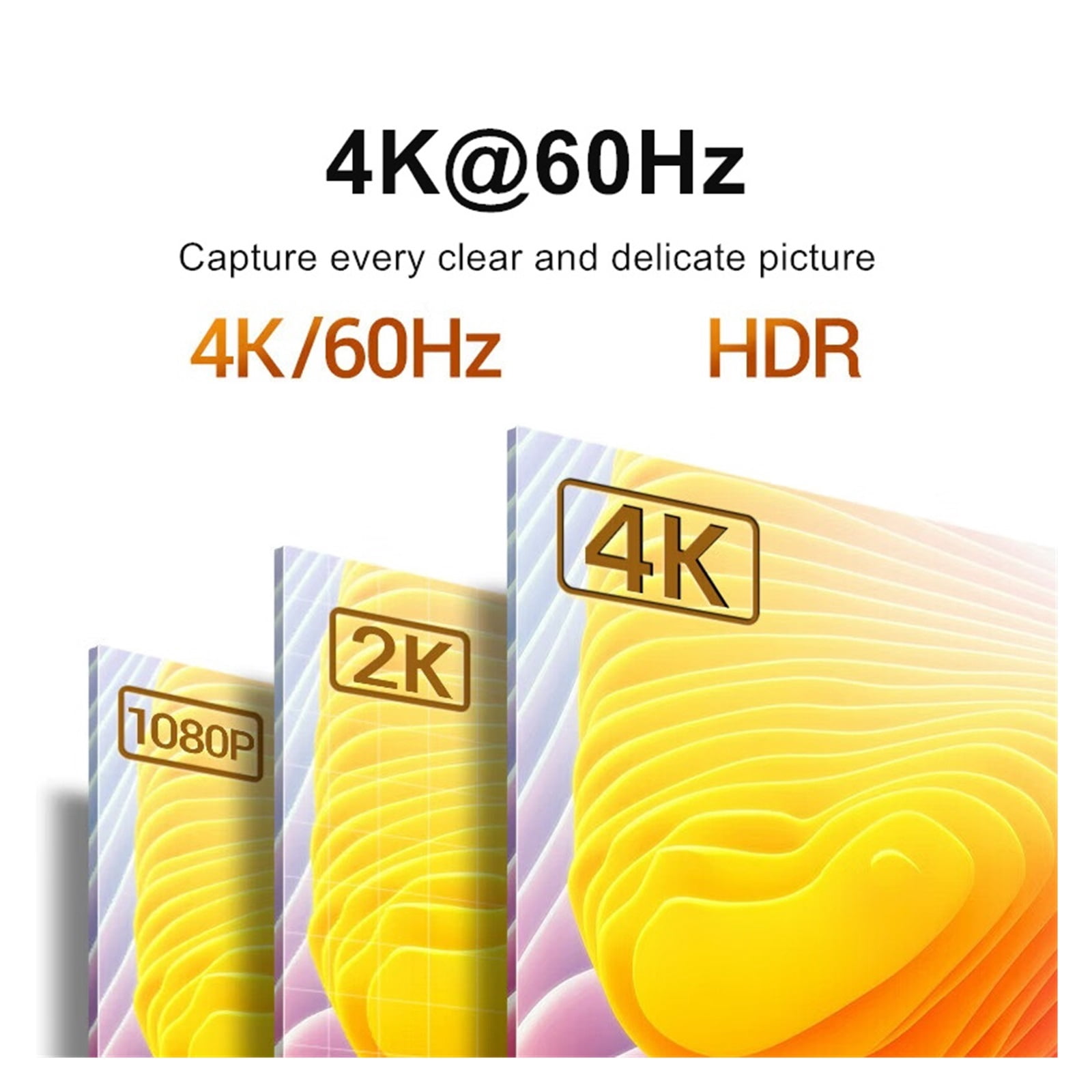 4K 60Hz KVM Switch 2 PC 1 Monitor, Ultra HD Selector with 4 USB 3.0